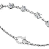 Celestine Five Diamond Bracelet - Thumbnail Image 6