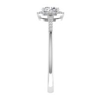 Classic Halo Diamond Ring - Thumbnail Image 7
