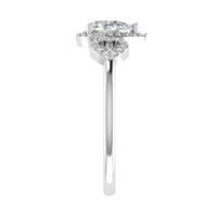 Elegant Three Stone Diamond Ring - Thumbnail Image 6