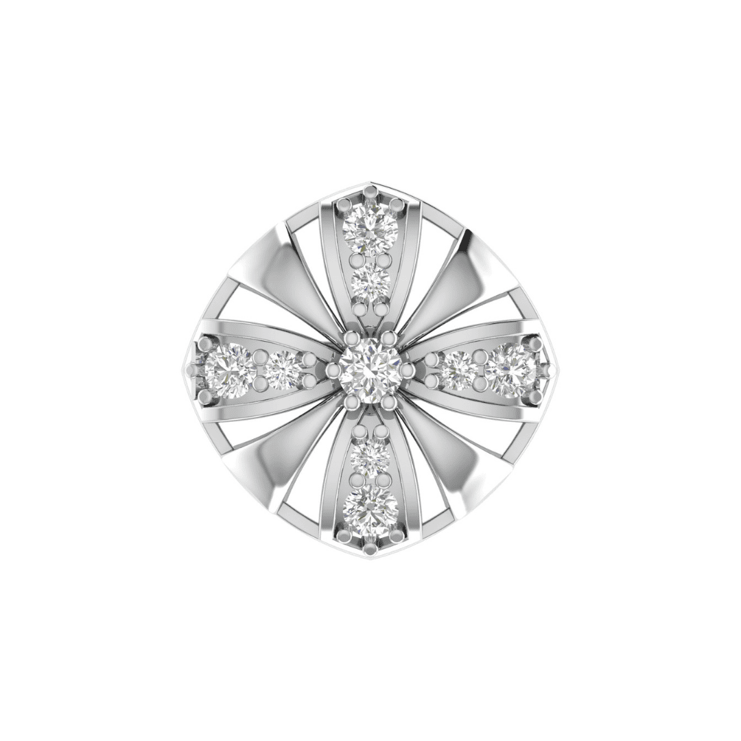Elarisse Meridian Diamond Earrings - Image 4