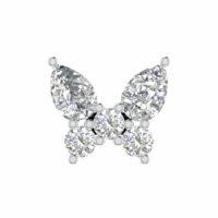 Seraphine Flutter Diamond Earrings - Thumbnail Image 4