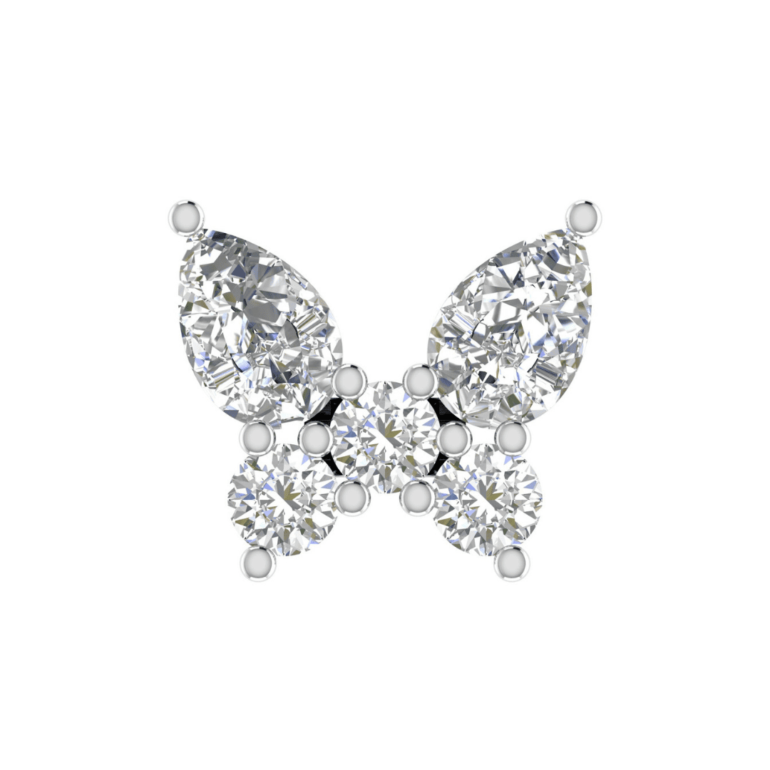 Seraphine Flutter Diamond Earrings - Image 4