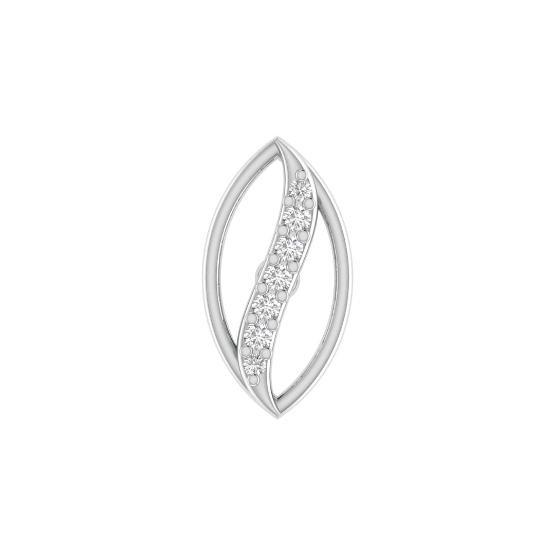 Avelisse Arc Diamond Earrings - Image 4