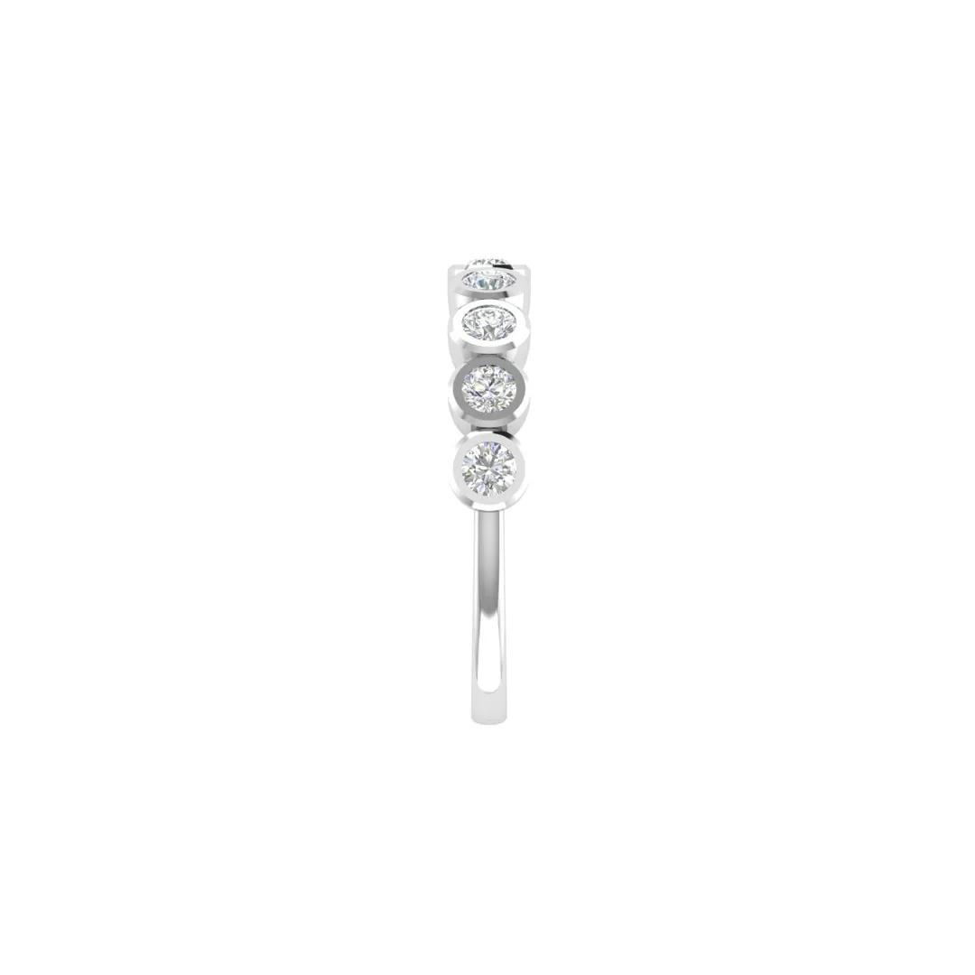 Classic Diamond Band Ring - Image 5