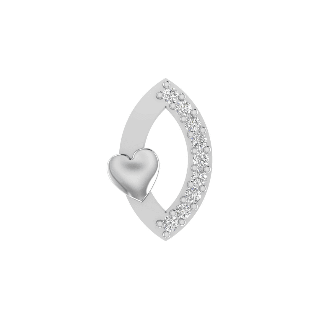 Amorielle Arc Diamond Earrings - Image 4