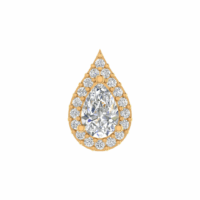 Seravelle Pear Diamond Earrings - Thumbnail Image 1