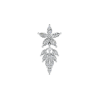 Floravelle Cascade Diamond Earrings - Thumbnail Image 5