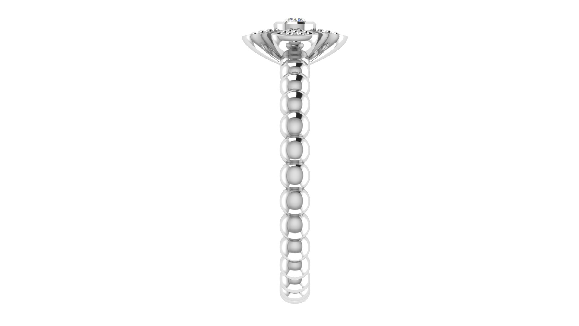 Petal Diamond Ring - Image 7