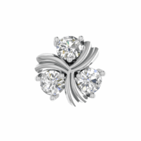 Seravelle Trio Diamond Studs - Thumbnail Image 4