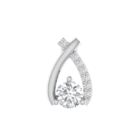 Lysandra Curve Diamond Earrings - Thumbnail Image 4
