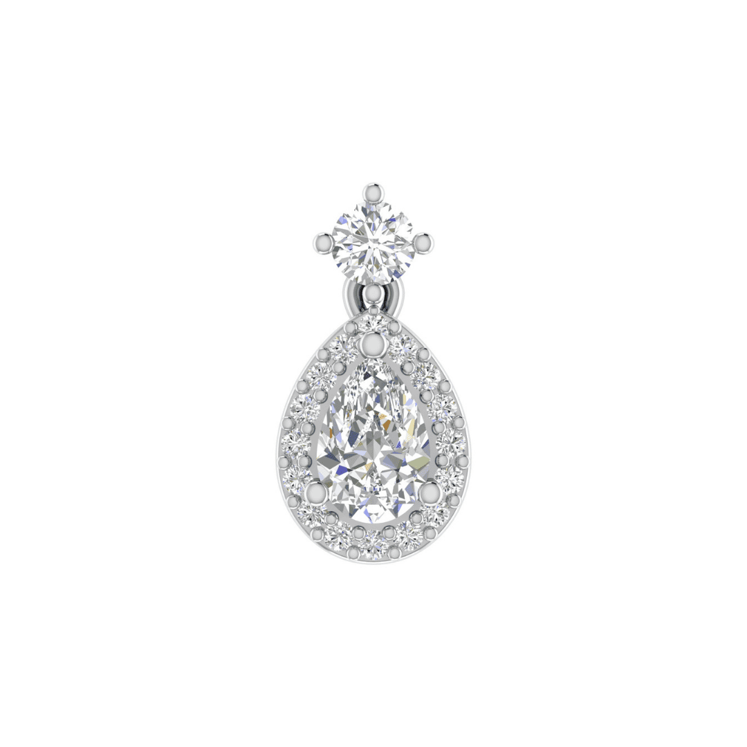 Solenne Cascade Diamond Earrings - Image 4