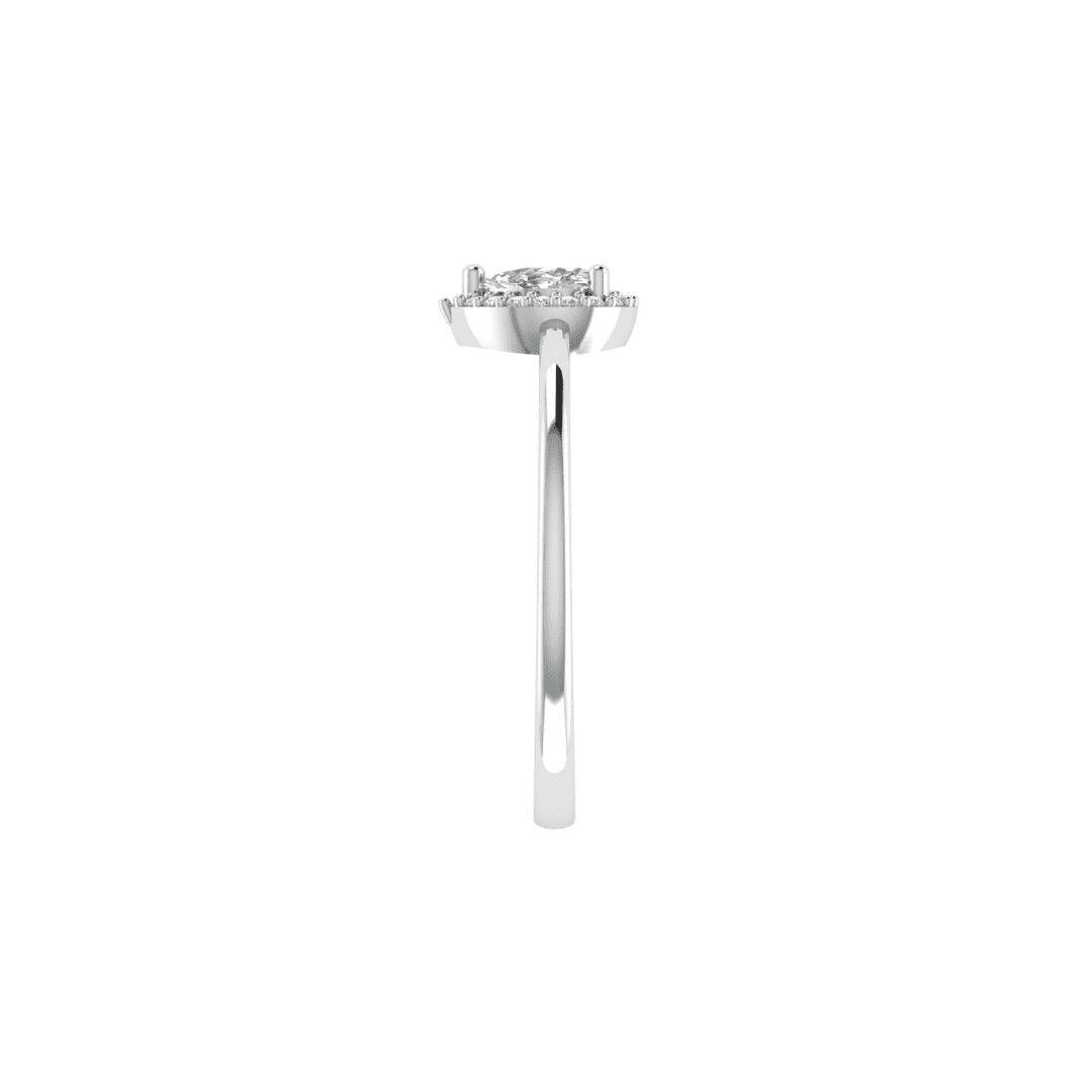 Virelia Halo Diamond Ring - Image 7