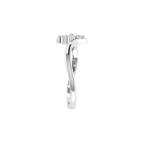 Calista Four-Diamond Cluster Ring - Thumbnail Image 7