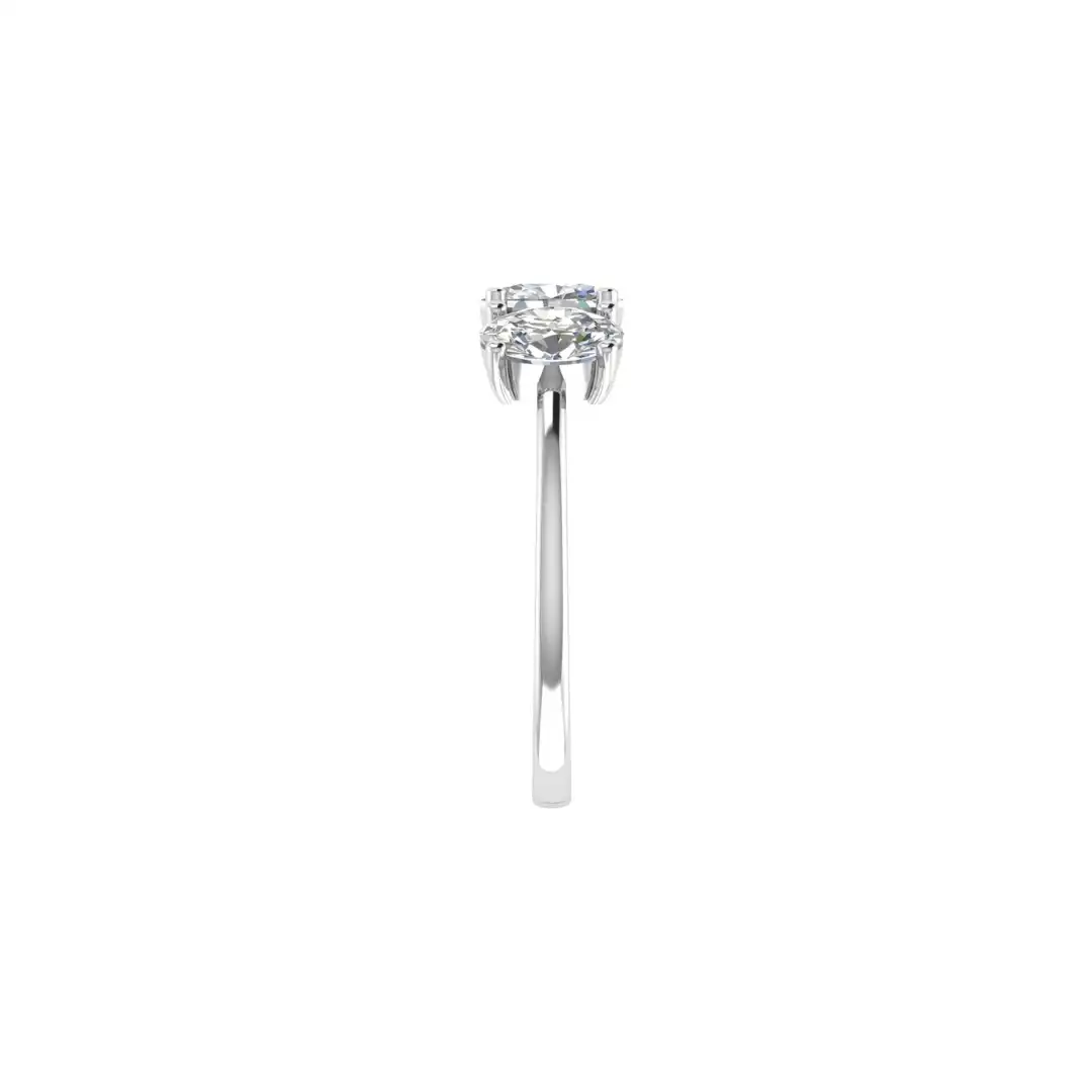 Three Stone Diamond Ring - Image 7