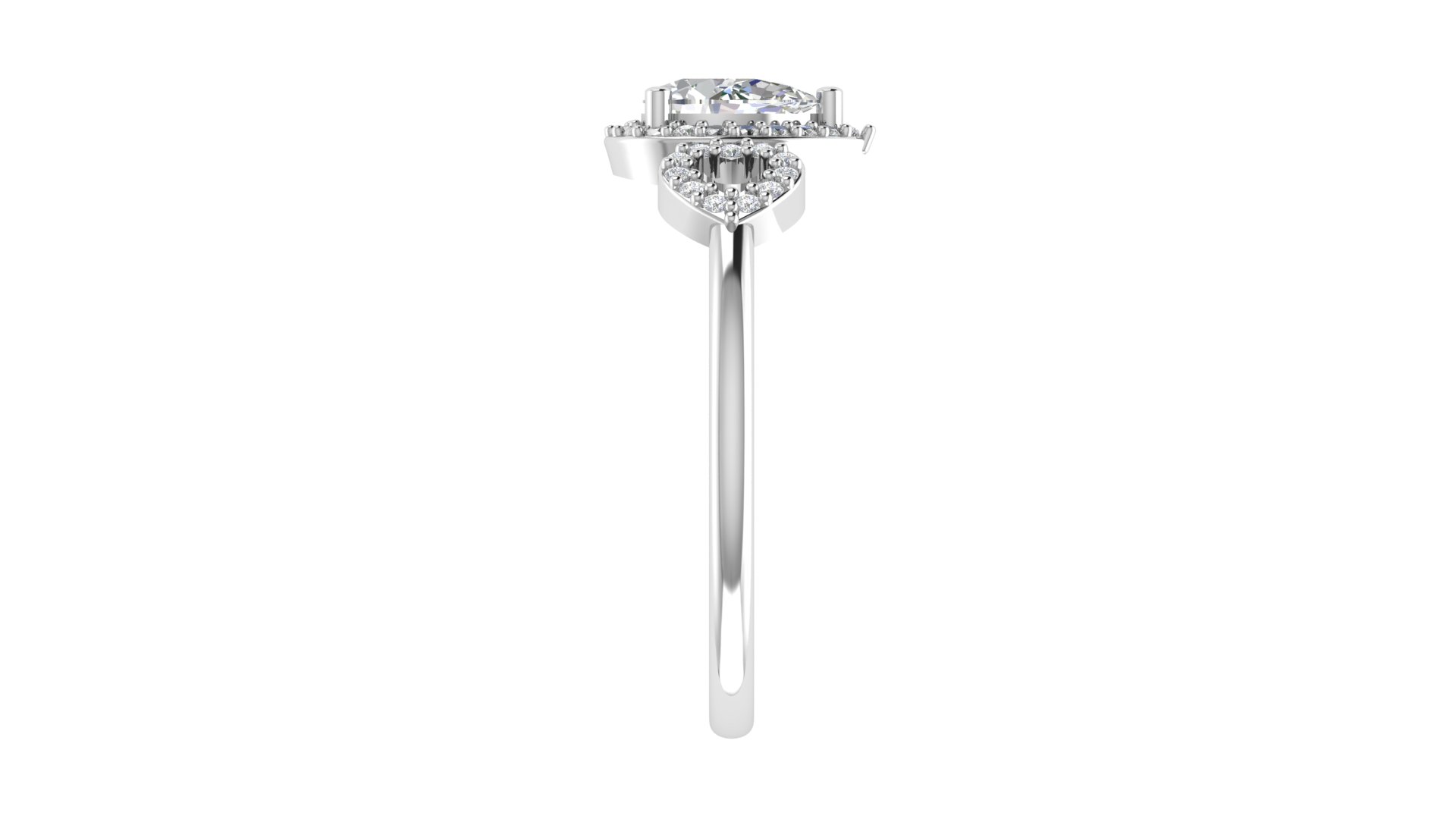 Elegant Three Stone Diamond Ring - Image 6