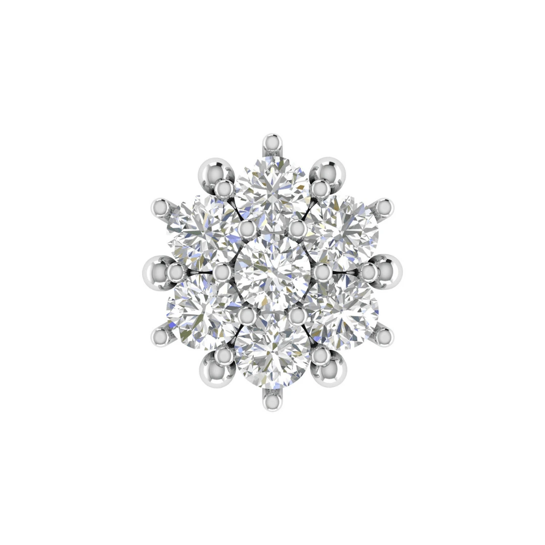 Calisara Sevenfold Diamond Earrings - Image 4