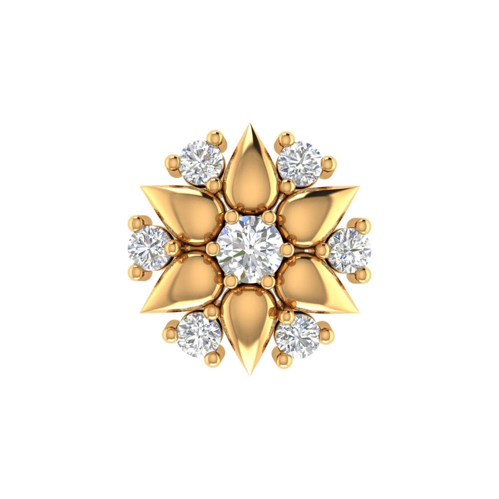 Virellia Fleuris Diamond Earrings - Image 1