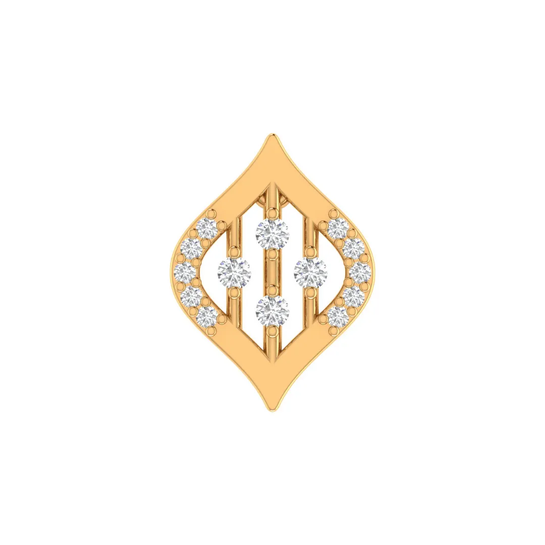 Zarelle Prism Diamond Earrings - Image 1