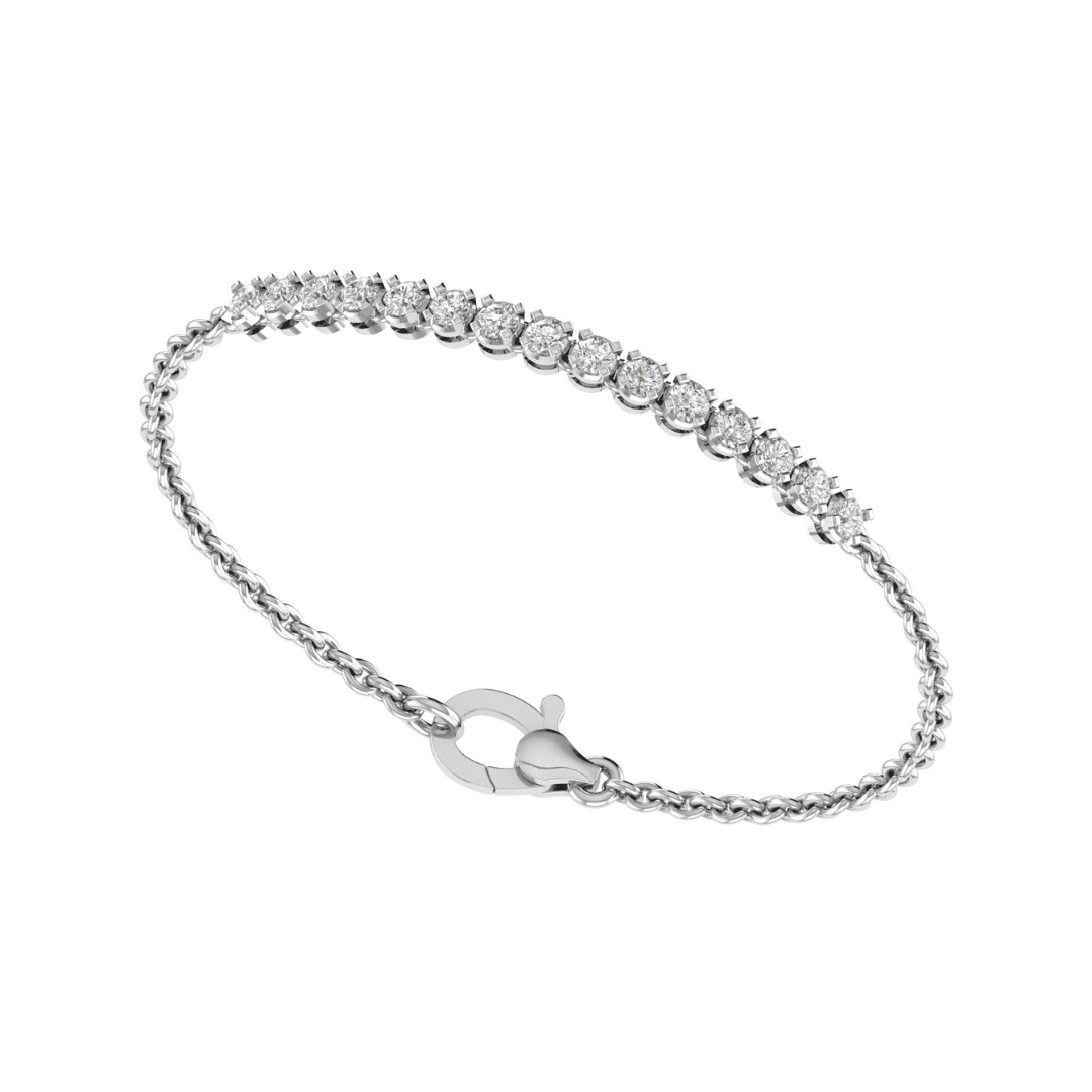 Zeravelle Diamond Bracelet - Image 4