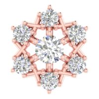 Celestia Bloom Diamond Studs - Thumbnail Image 6