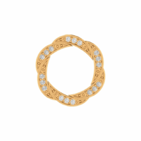 Cirelle Weave Diamond Earrings - Thumbnail Image 1