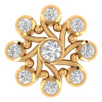 Elowen Verity Diamond Earrings - Thumbnail Image 1