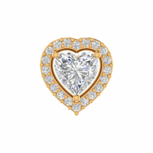 Seraphielle Heart Diamond Earrings