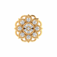 Zarielle Mandala Diamond Earrings - Thumbnail Image 1