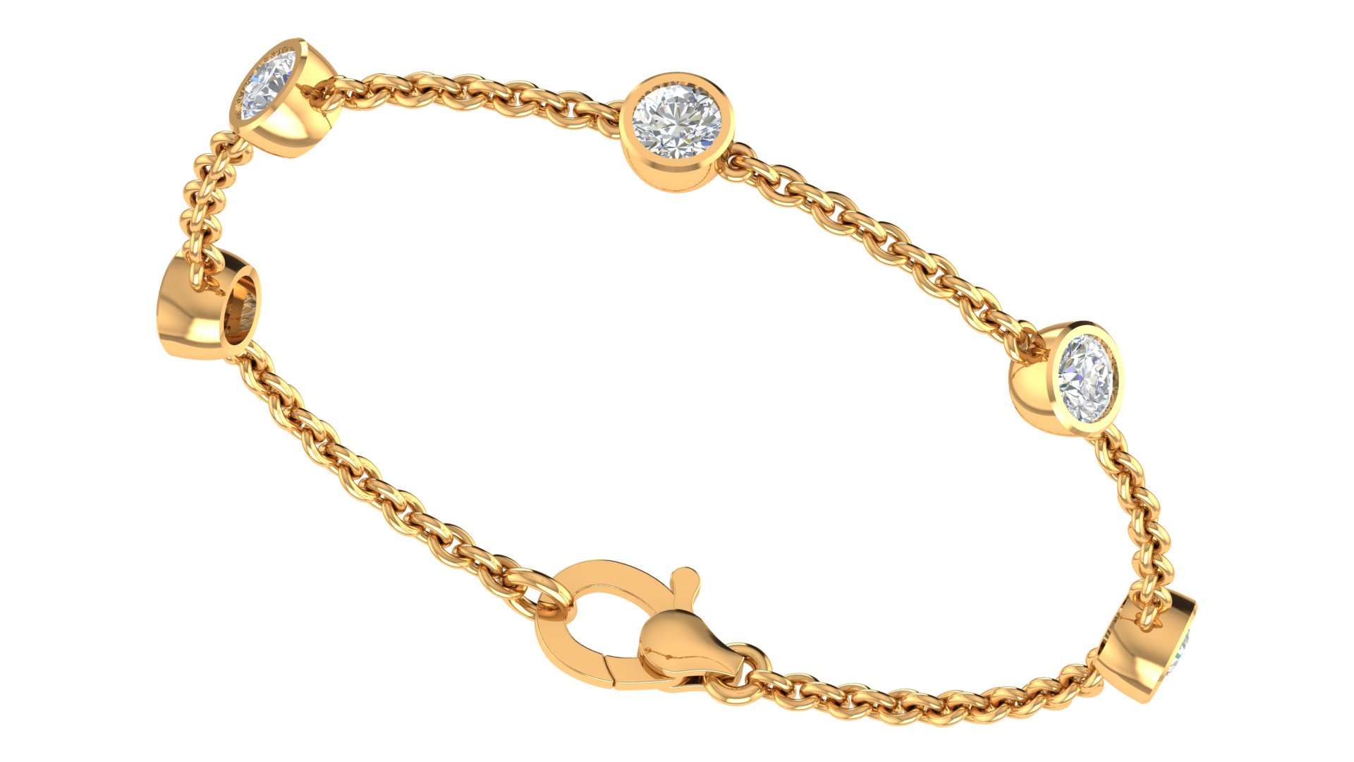 Aurevia Trio Diamond Bracelet - Image 1