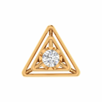 Sorellia Triad Diamond Stud Earrings - Thumbnail Image 1