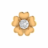 Florévia Halo Diamond Earrings - Thumbnail Image 1