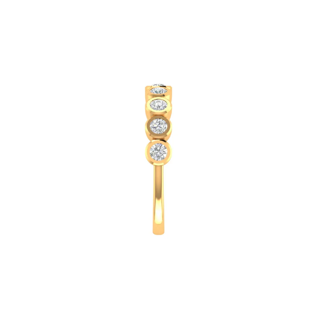 Classic Diamond Band Ring - Image 4