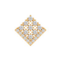 Virelisse Lattice Diamond Earrings - Thumbnail Image 1