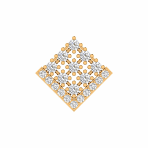 Virelisse Lattice Diamond Earrings