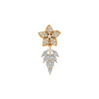 Marivelle Petal Cascade Diamond Earrings - Thumbnail Image 1