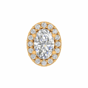 Ophielle Halo Diamond Earrings
