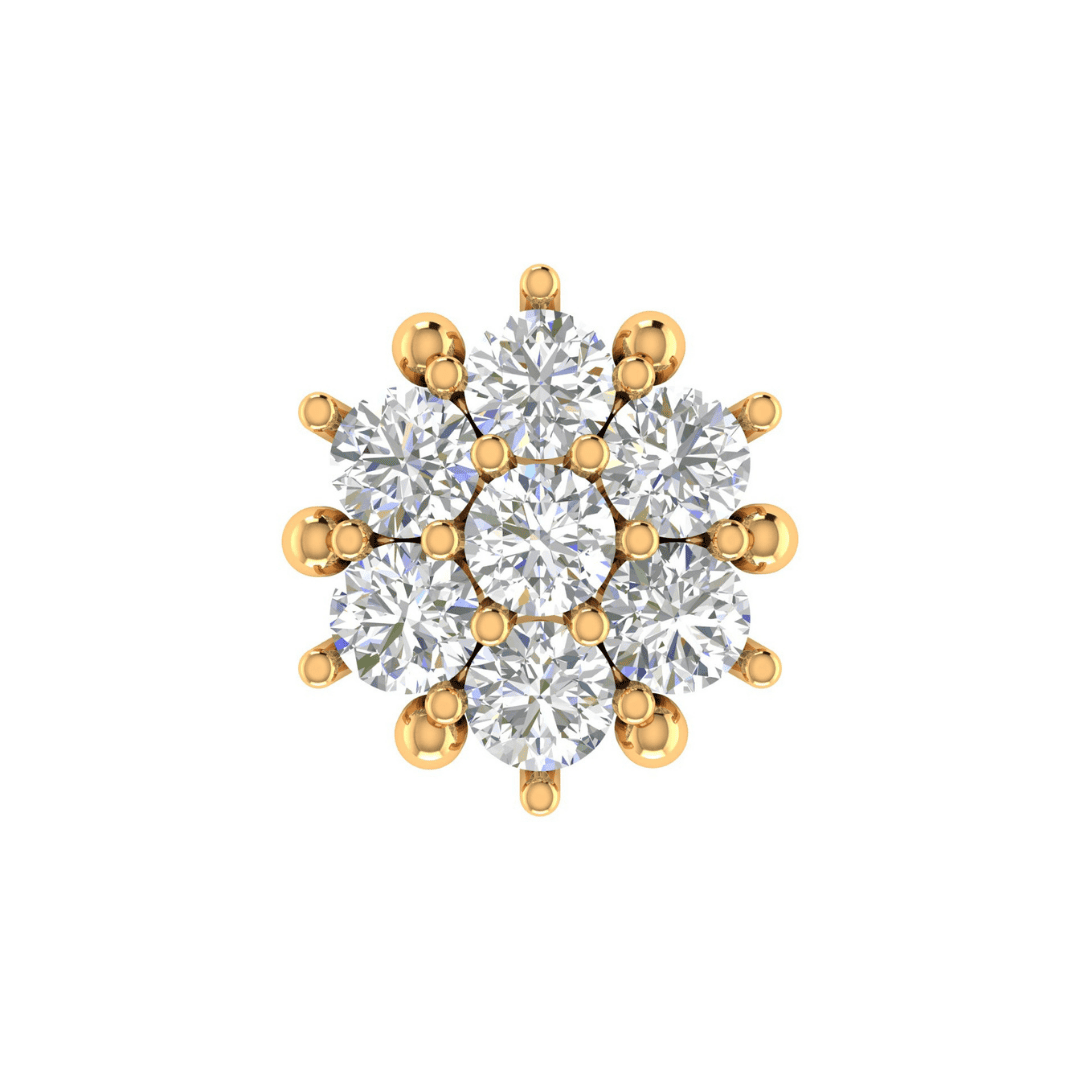 Calisara Sevenfold Diamond Earrings - Image 1
