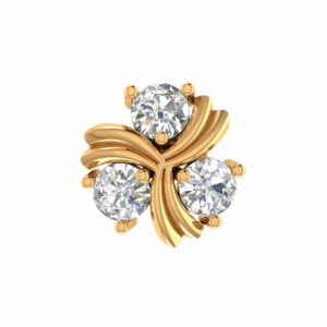 Seravelle Trio Diamond Studs