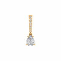 Avelisse Teardrop Diamond Earrings - Thumbnail Image 1