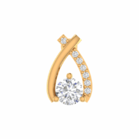 Lysandra Curve Diamond Earrings - Thumbnail Image 1