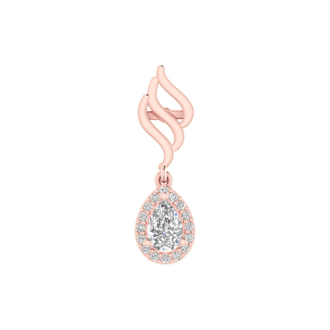 Seraphine Drift Diamond Earrings - Image 6