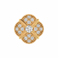 Calithra Crosslight Diamond Earrings - Thumbnail Image 1