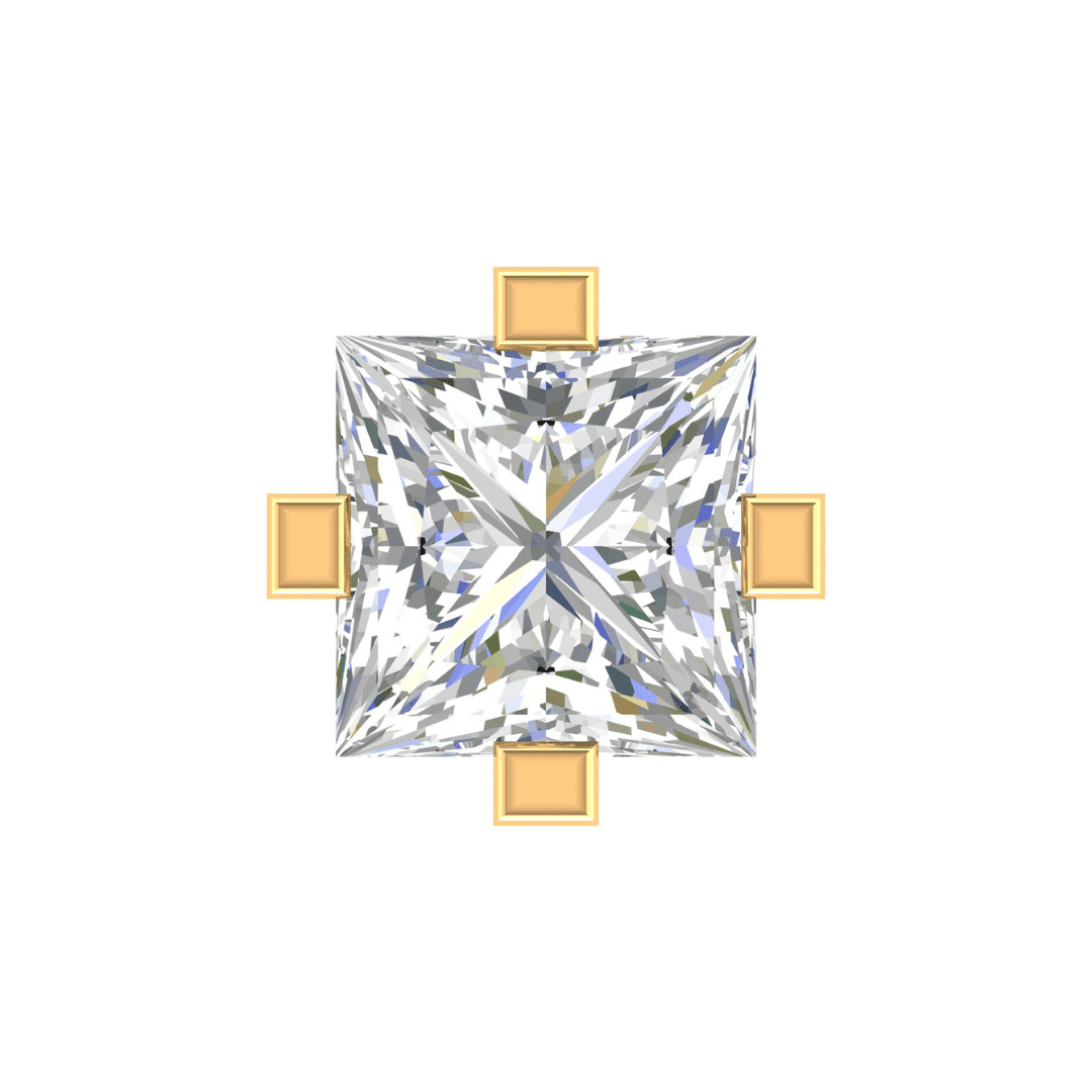 Avelisse Prism Diamond Studs - Image 1