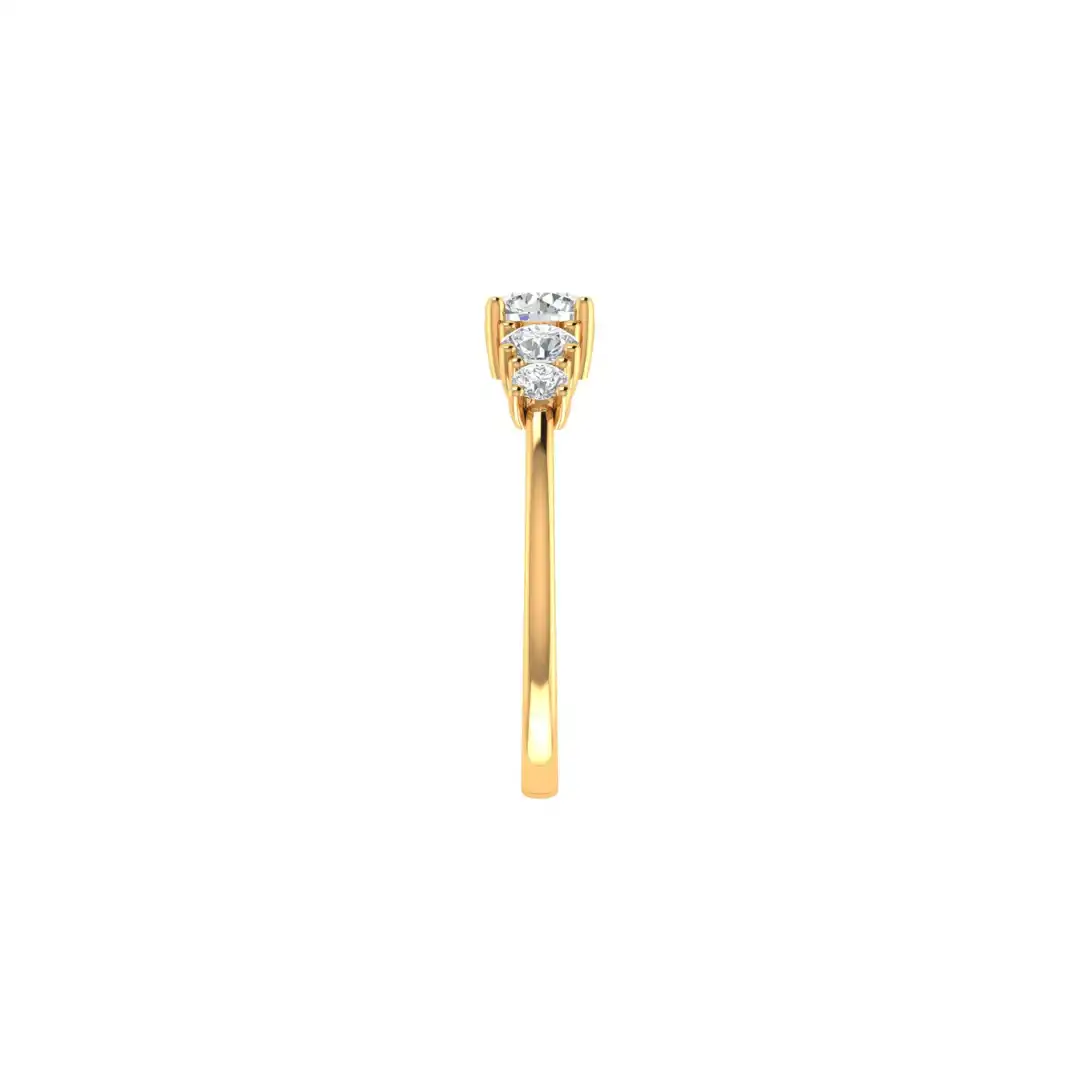 Five Stone Diamond Ring - Image 8