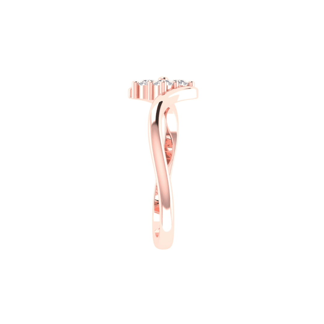 Calista Four-Diamond Cluster Ring - Image 10