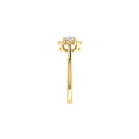 Circle Sparkle Diamond Ring - Thumbnail Image 4