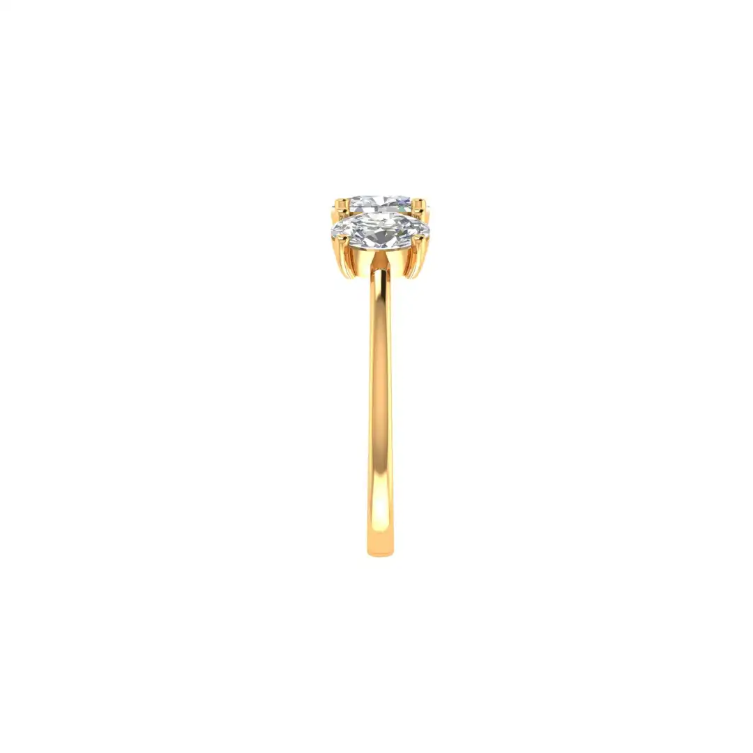 Three Stone Diamond Ring - Image 6