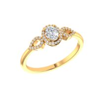 Floral Diamond Ring - Thumbnail Image 1