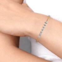 Elowen Éclat Diamond Bracelet - Thumbnail Image 8