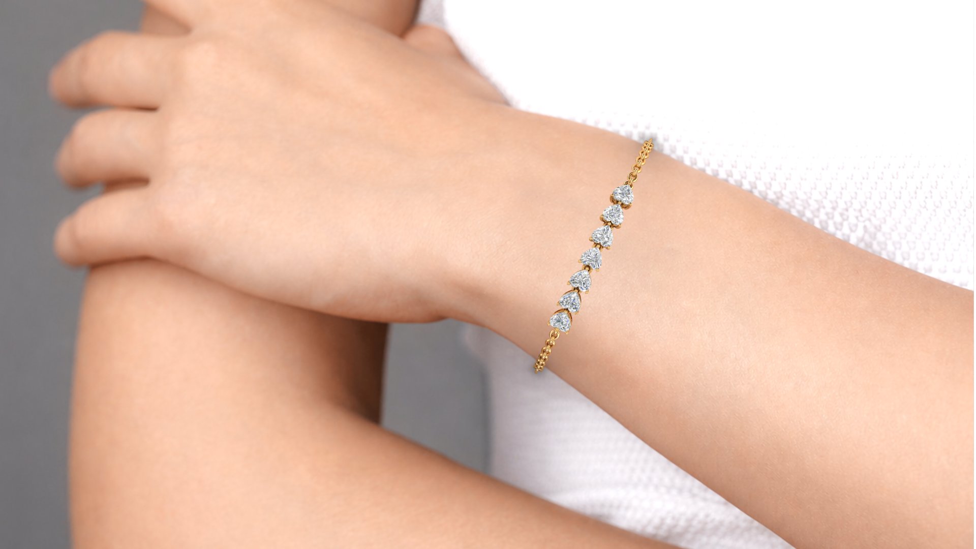 Elowen Éclat Diamond Bracelet - Image 8